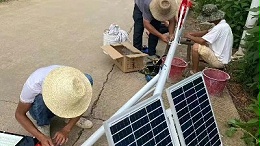 清远中国结太阳能路灯工程案例